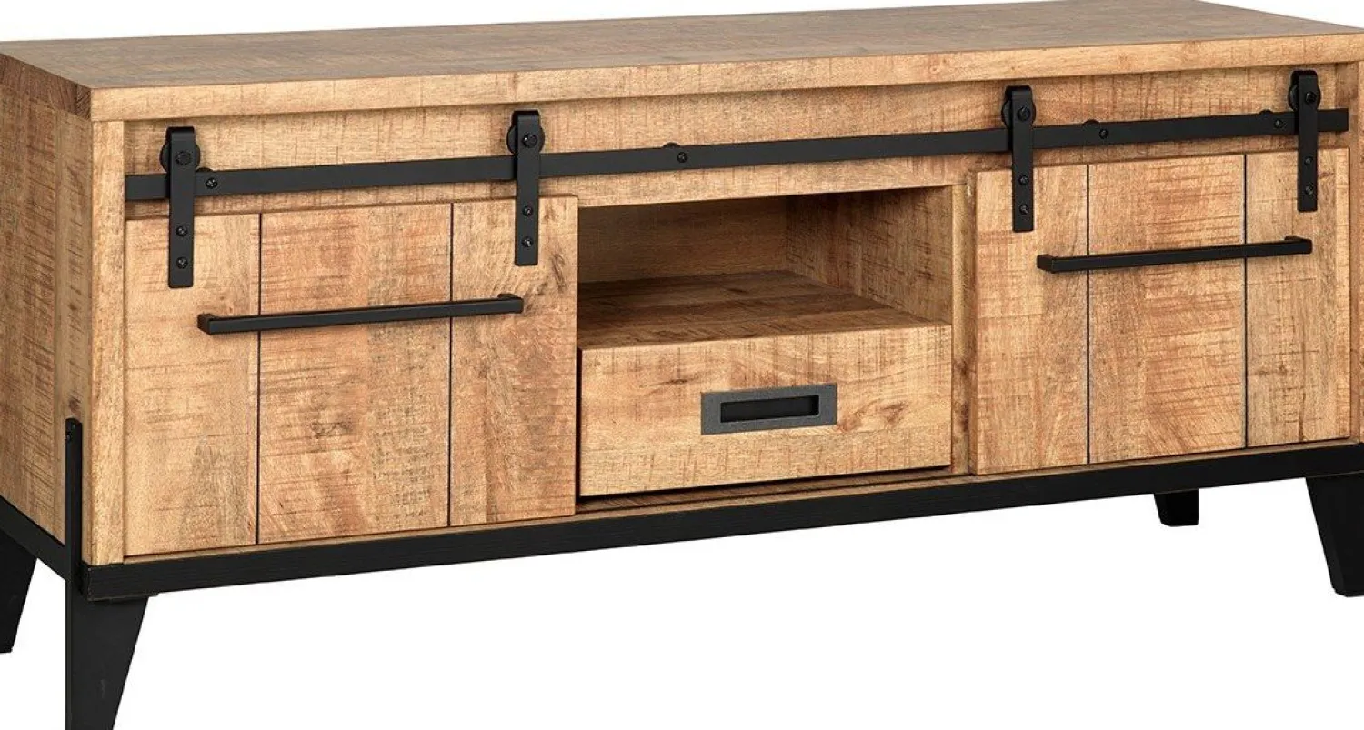 Tv-Meubels-Feelings Wonen Vigo Tv-meubel Dark Mango