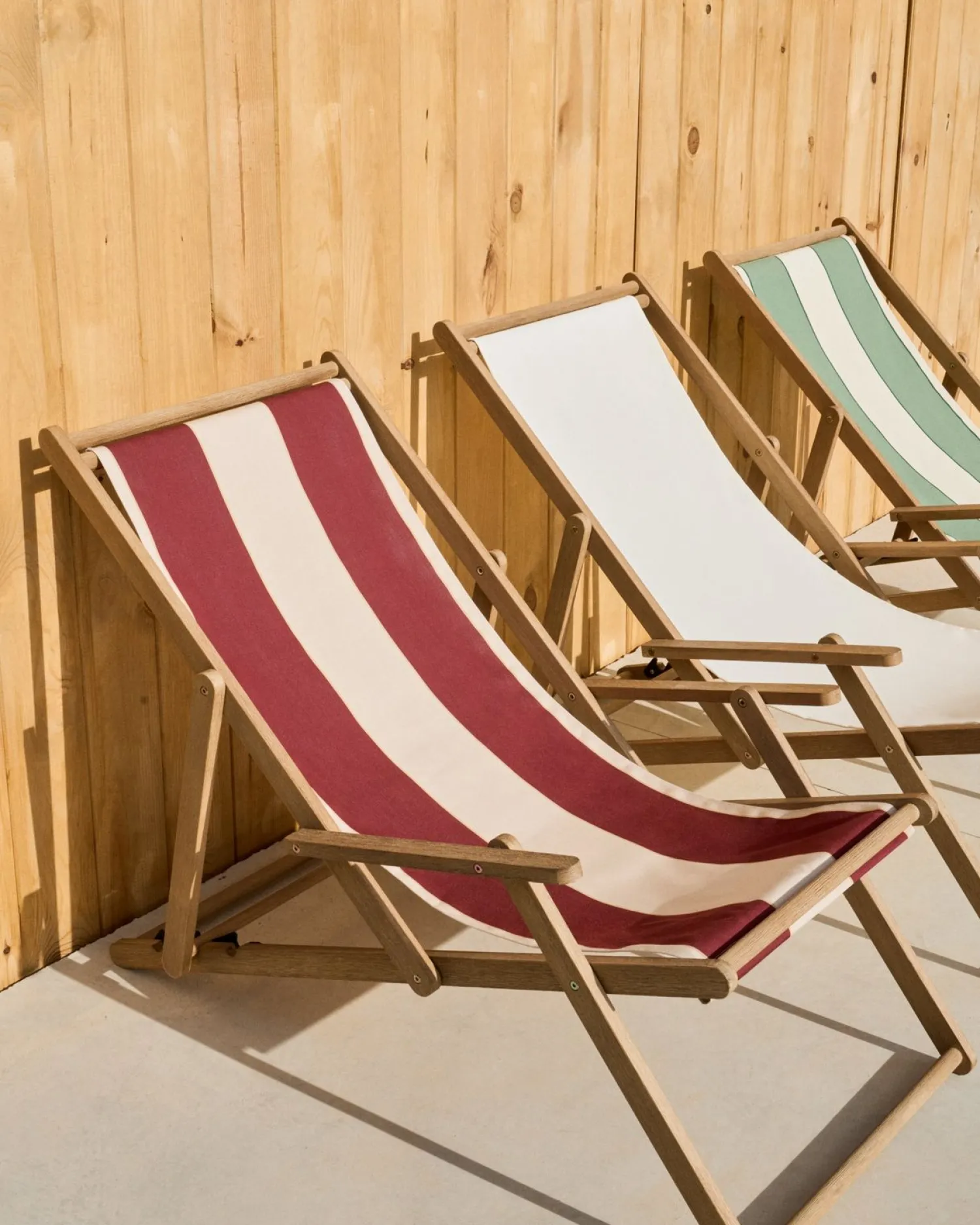 Tuinstoelen-Kave Home Vilara Strandstoel Beige