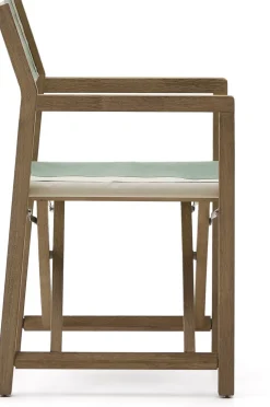 Tuinstoelen-Kave Home Vilara Tuinstoel Beige, Groen