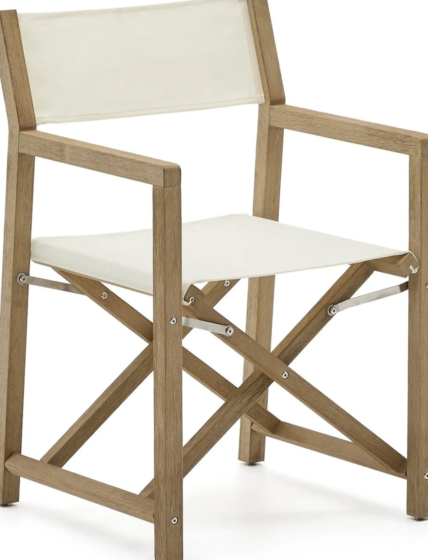 Tuinstoelen-Kave Home Vilara Tuinstoel Wit
