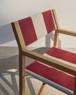 Tuinstoelen-Kave Home Vilara Tuinstoel Beige