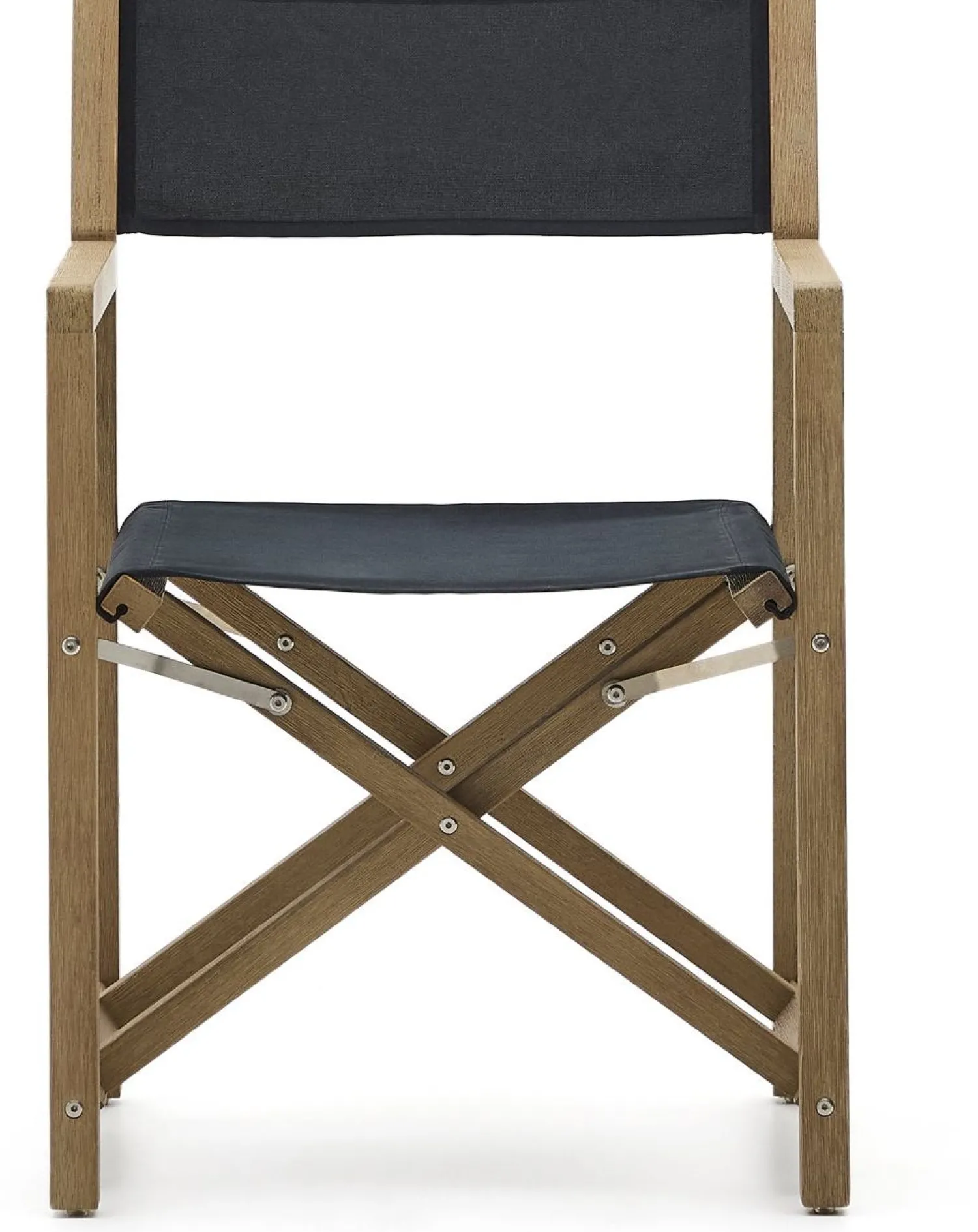 Tuinstoelen-Kave Home Vilara Tuinstoel Zwart