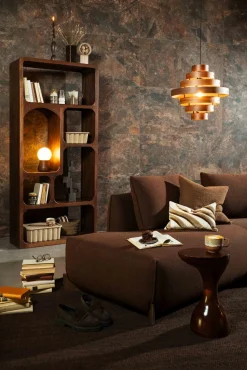 Houten Bijzettafels-Urban Nature Culture Vina Bijzettafel Walnut