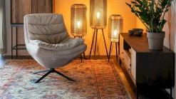 Draaifauteuils-Dutchbone Vince Fauteuil Green
