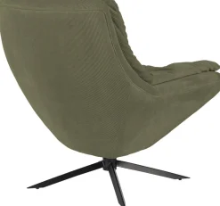Draaifauteuils-Dutchbone Vince Fauteuil Green