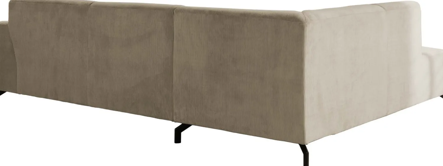 Hoekbanken-Eijerkamp Collectie Vince Links Hoekbank Shitake / Beige