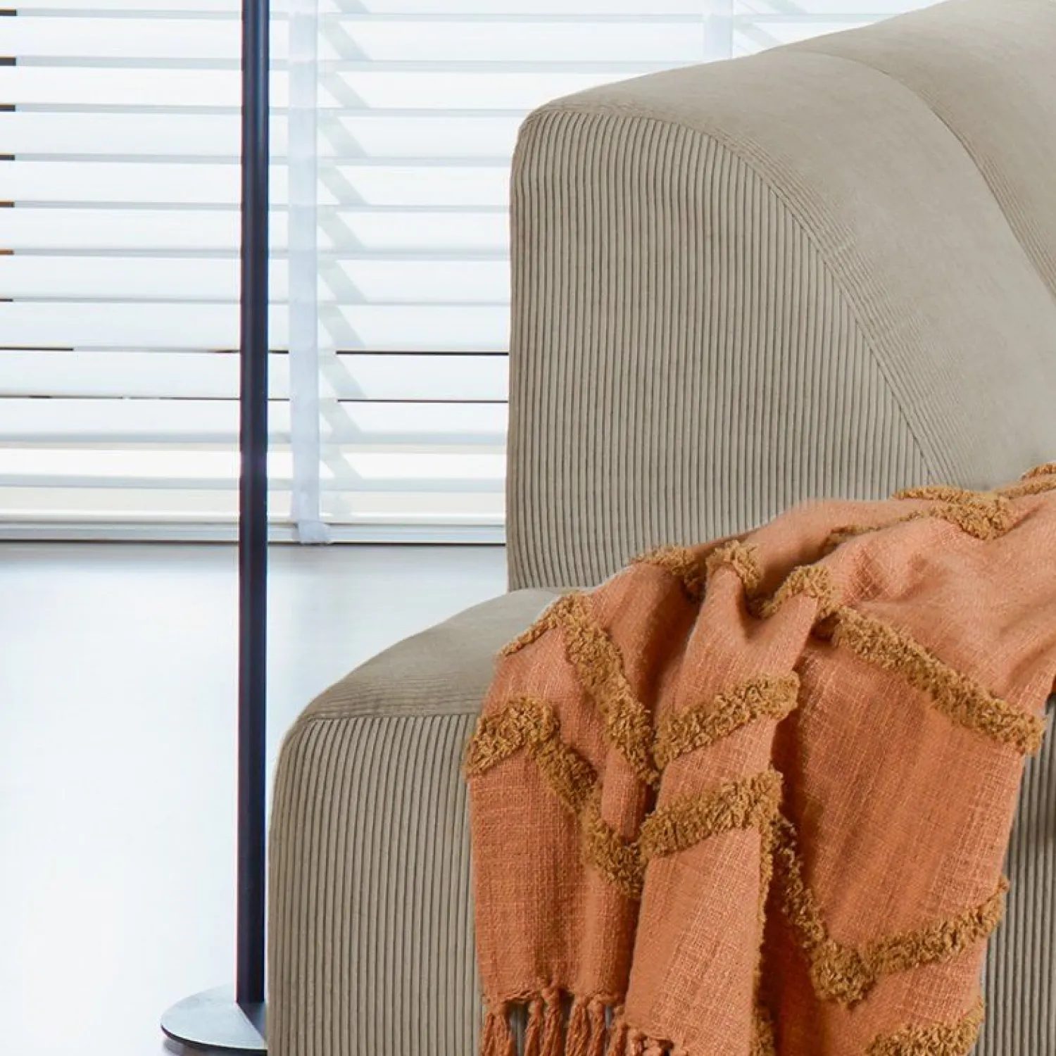 Hoekbanken-Eijerkamp Collectie Vince Links Hoekbank Shitake / Beige