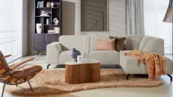 Hoekbanken-Eijerkamp Collectie Vince Rechts Hoekbank Shitake / Beige