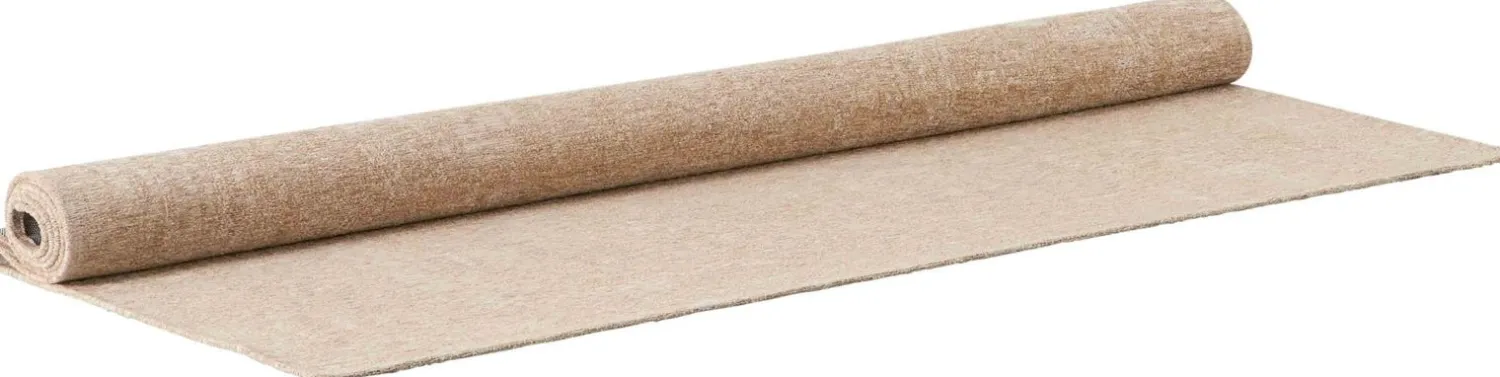 Vloerkleden|Rechthoekige Vloerkleden-Montèl Vincent Rechthoek Vloerkleed Dessert Beige