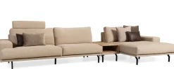 Elementenbanken|Hoekbanken-Eijerkamp Collectie Vincenzo Hoekbank Rood