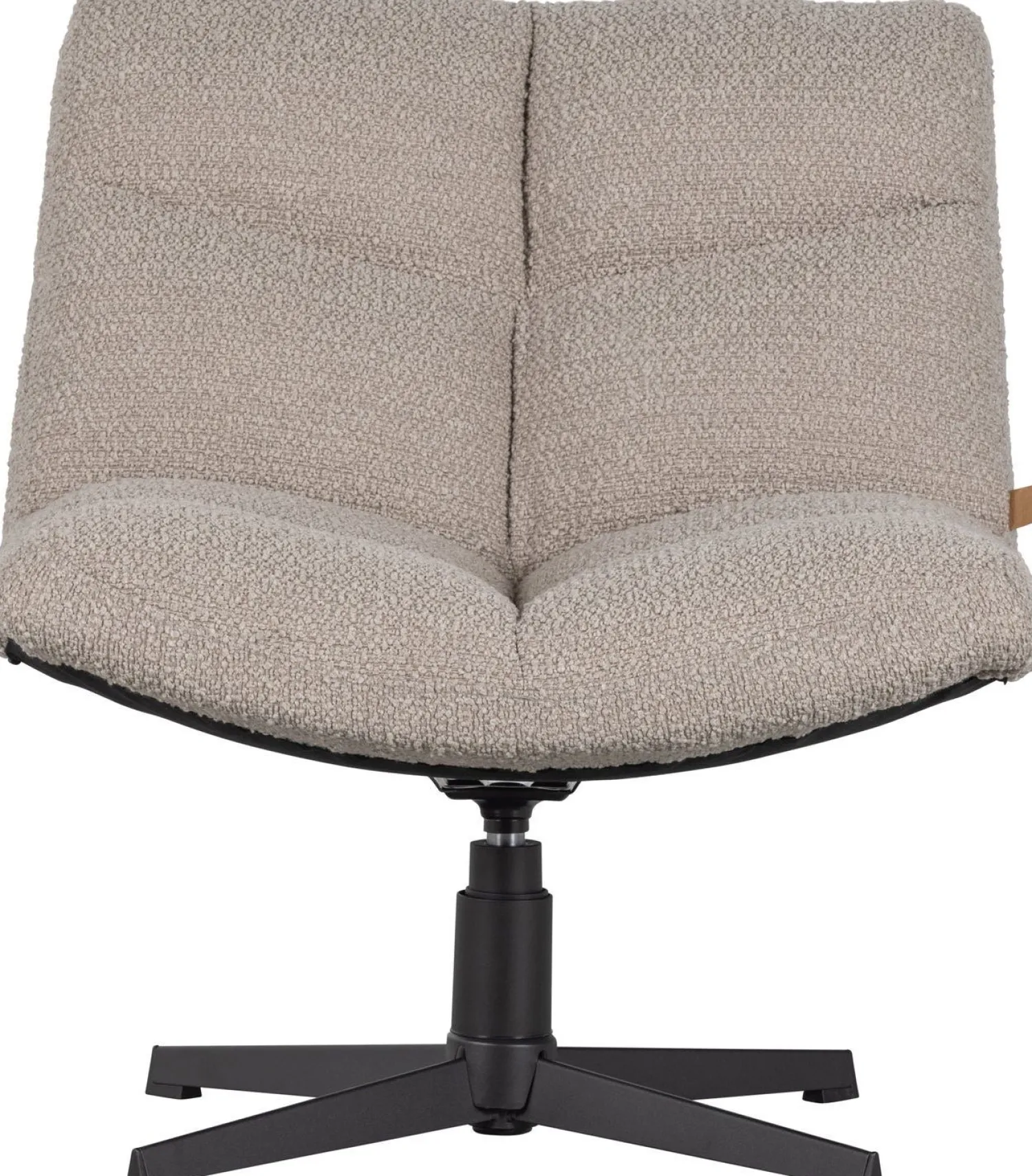 Draaifauteuils-WOOOD Vinny Draaifauteuil Sand