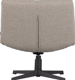 Draaifauteuils-WOOOD Vinny Draaifauteuil Sand