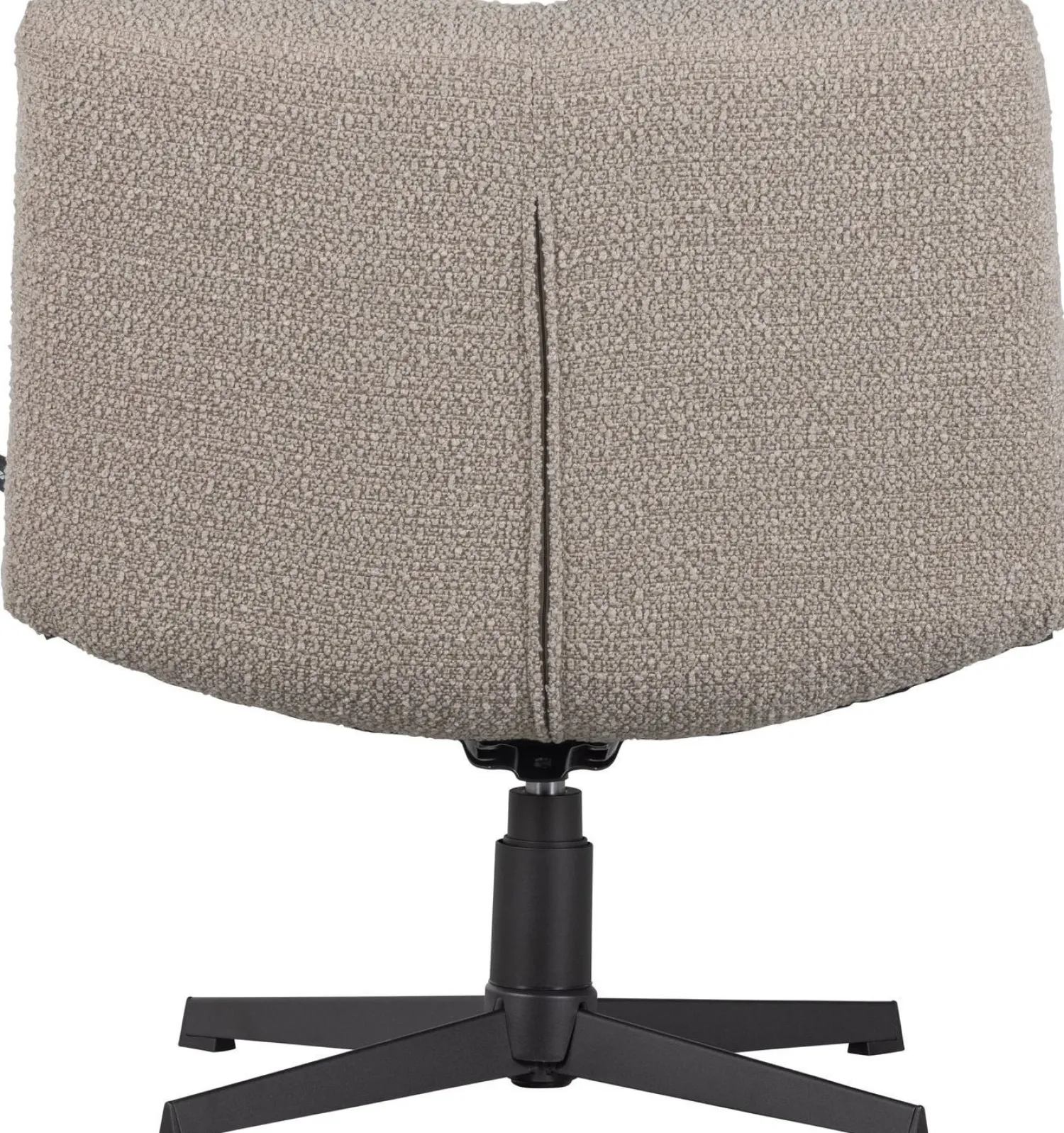 Draaifauteuils-WOOOD Vinny Draaifauteuil Sand