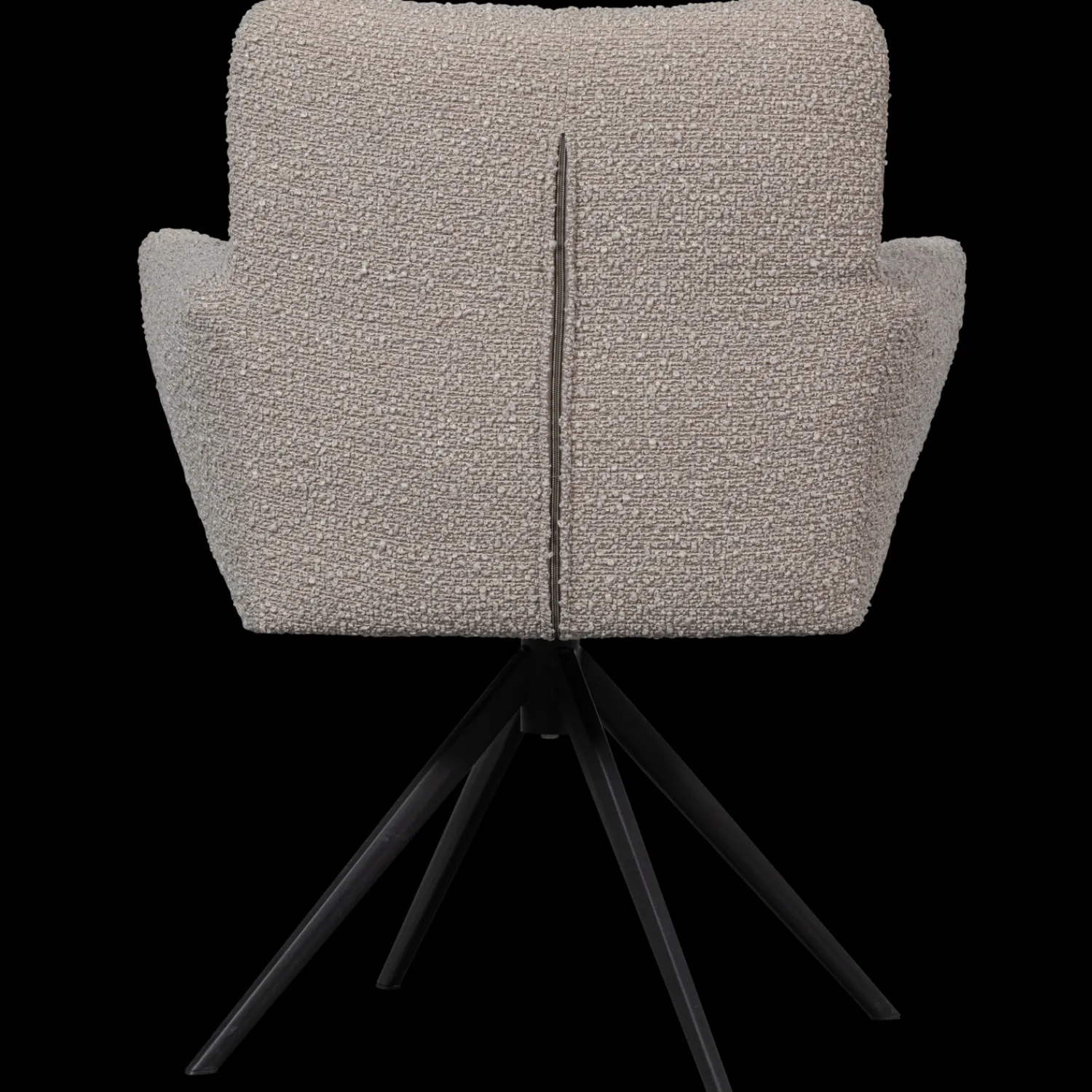 Draaibare Eetkamerstoelen|Eetkamerstoelen Met Armleuning-WOOOD Vinny Eetkamerstoel Sand