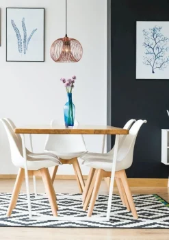 Hanglampen|Hanglampen-Lucide Vinti Hanglamp Koper, Zwart