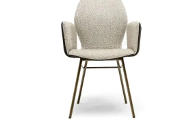 Eetkamerstoelen Met Armleuning-Havee Vista Armstoel Beige