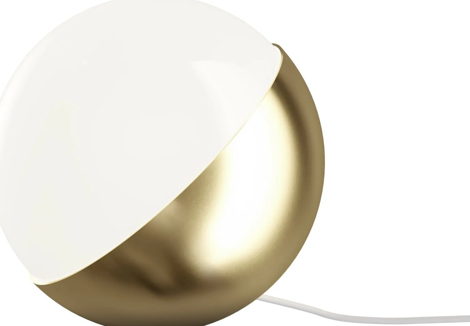 Design Tafellampen|Tafellampen-Louis Poulsen VL Studio Tafellamp Messing