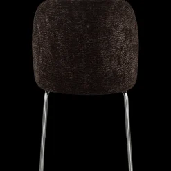 Eetkamerstoelen Zonder Armleuning-WOOOD Vogue Eetkamerstoel Dark Brown