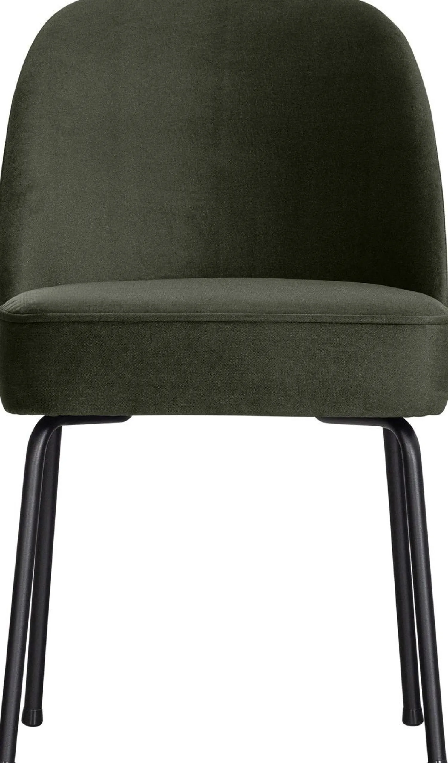 Eetkamerstoelen Zonder Armleuning-WOOOD Vogue Eetkamerstoel Dark Green
