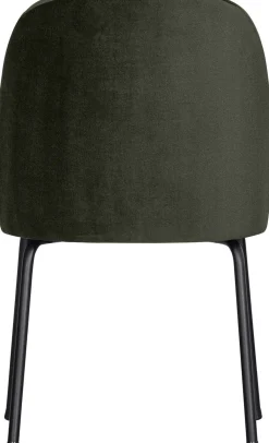 Eetkamerstoelen Zonder Armleuning-WOOOD Vogue Eetkamerstoel Dark Green