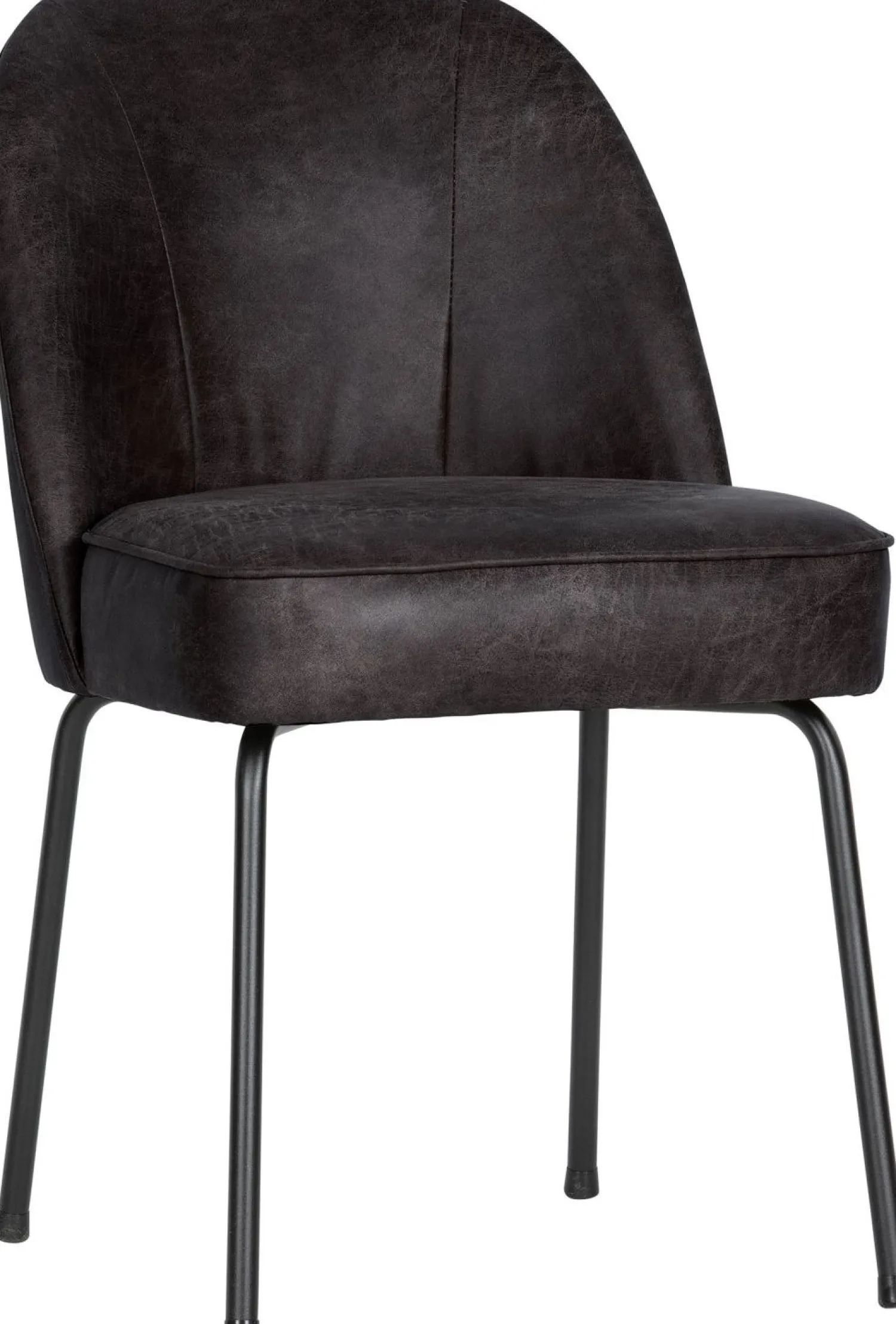 Eetkamerstoelen Zonder Armleuning-WOOOD Vogue Eetkamerstoel Zwart