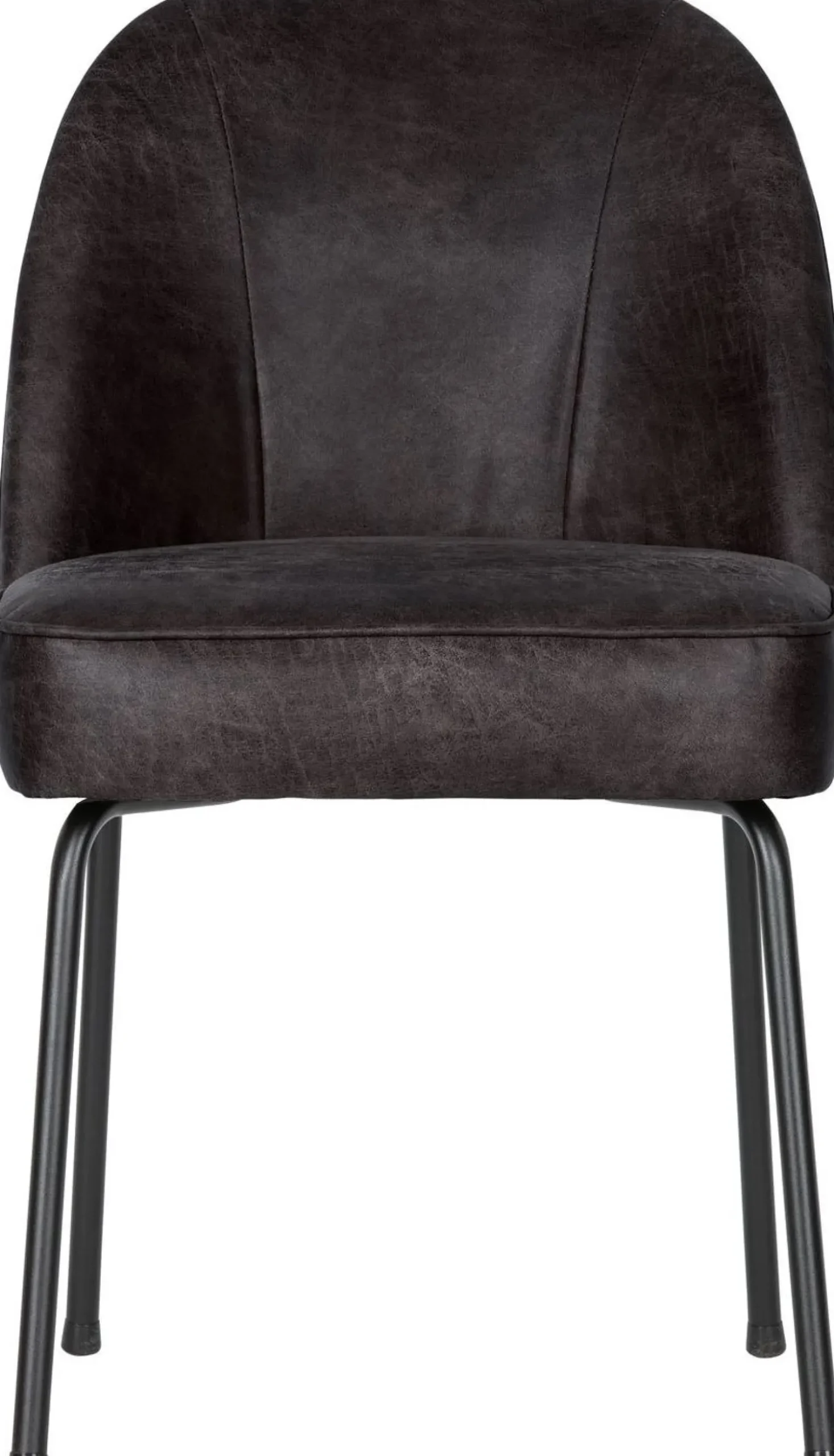 Eetkamerstoelen Zonder Armleuning-WOOOD Vogue Eetkamerstoel Zwart