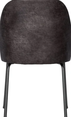 Eetkamerstoelen Zonder Armleuning-WOOOD Vogue Eetkamerstoel Zwart