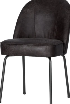 Eetkamerstoelen Zonder Armleuning-WOOOD Vogue Eetkamerstoel Zwart