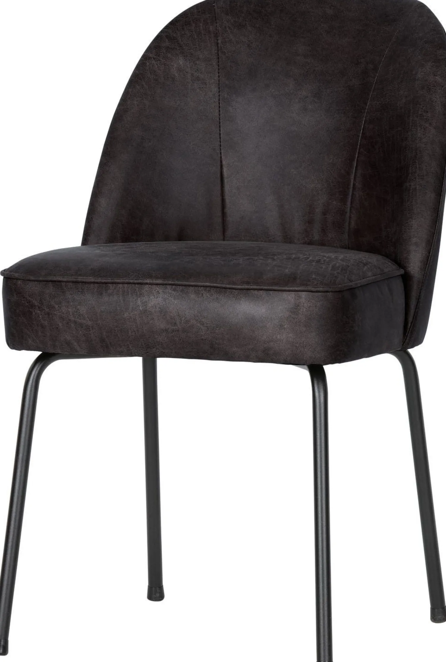 Eetkamerstoelen Zonder Armleuning-WOOOD Vogue Eetkamerstoel Zwart