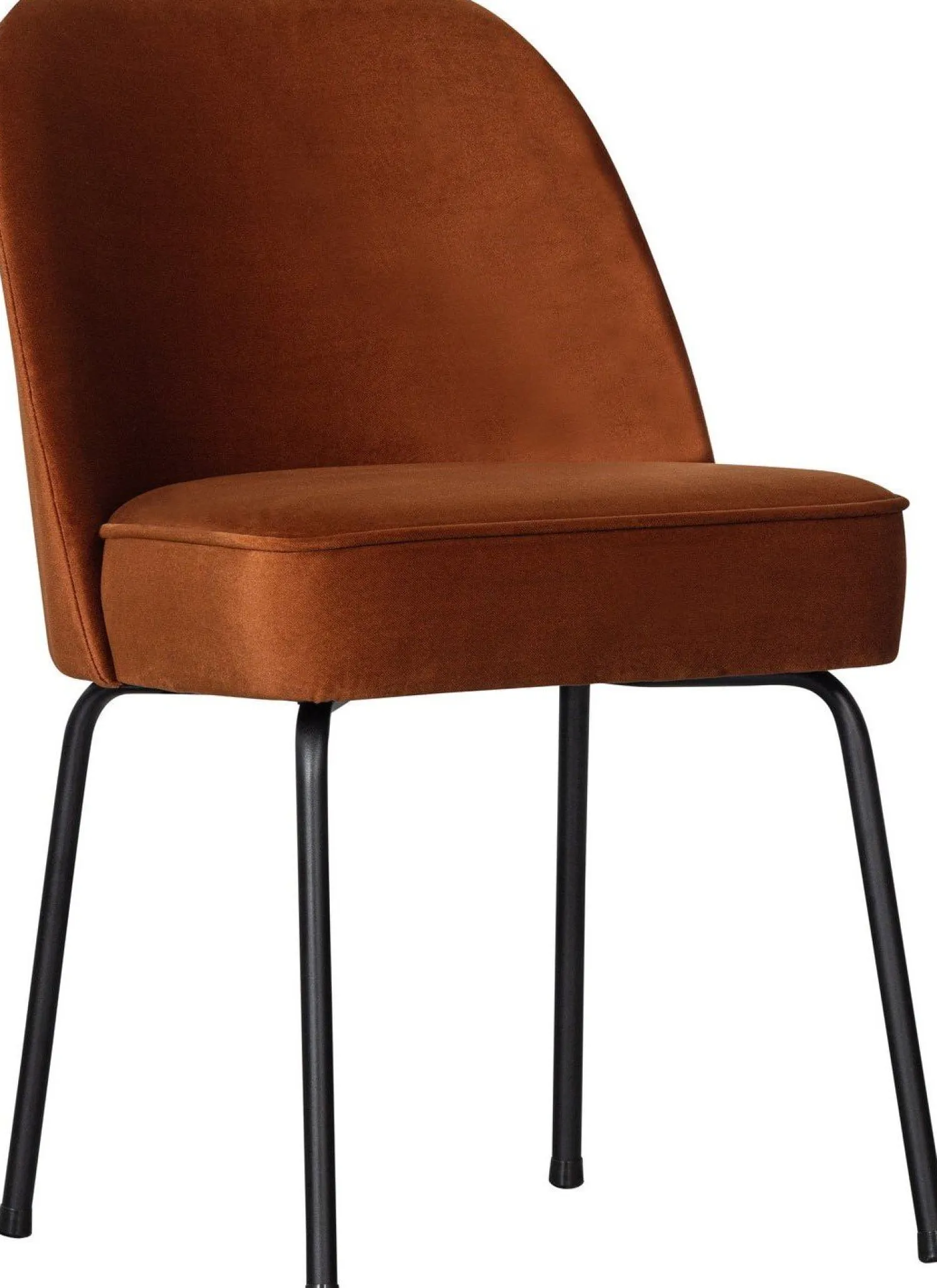 Eetkamerstoelen Zonder Armleuning-WOOOD Vogue Eetkamerstoel Rust