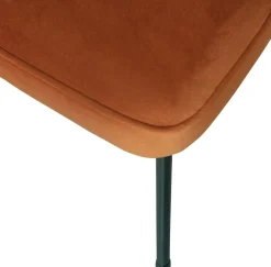 Eetkamerstoelen Zonder Armleuning-WOOOD Vogue Eetkamerstoel Rust