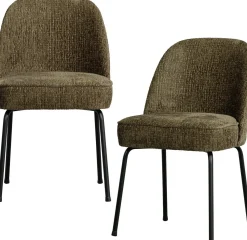 Eetkamerstoelen Zonder Armleuning-WOOOD Vogue Eetkamerstoel Bonsai