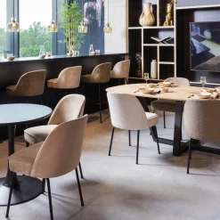 Eetkamerstoelen Zonder Armleuning-WOOOD Vogue Eetkamerstoel Natural