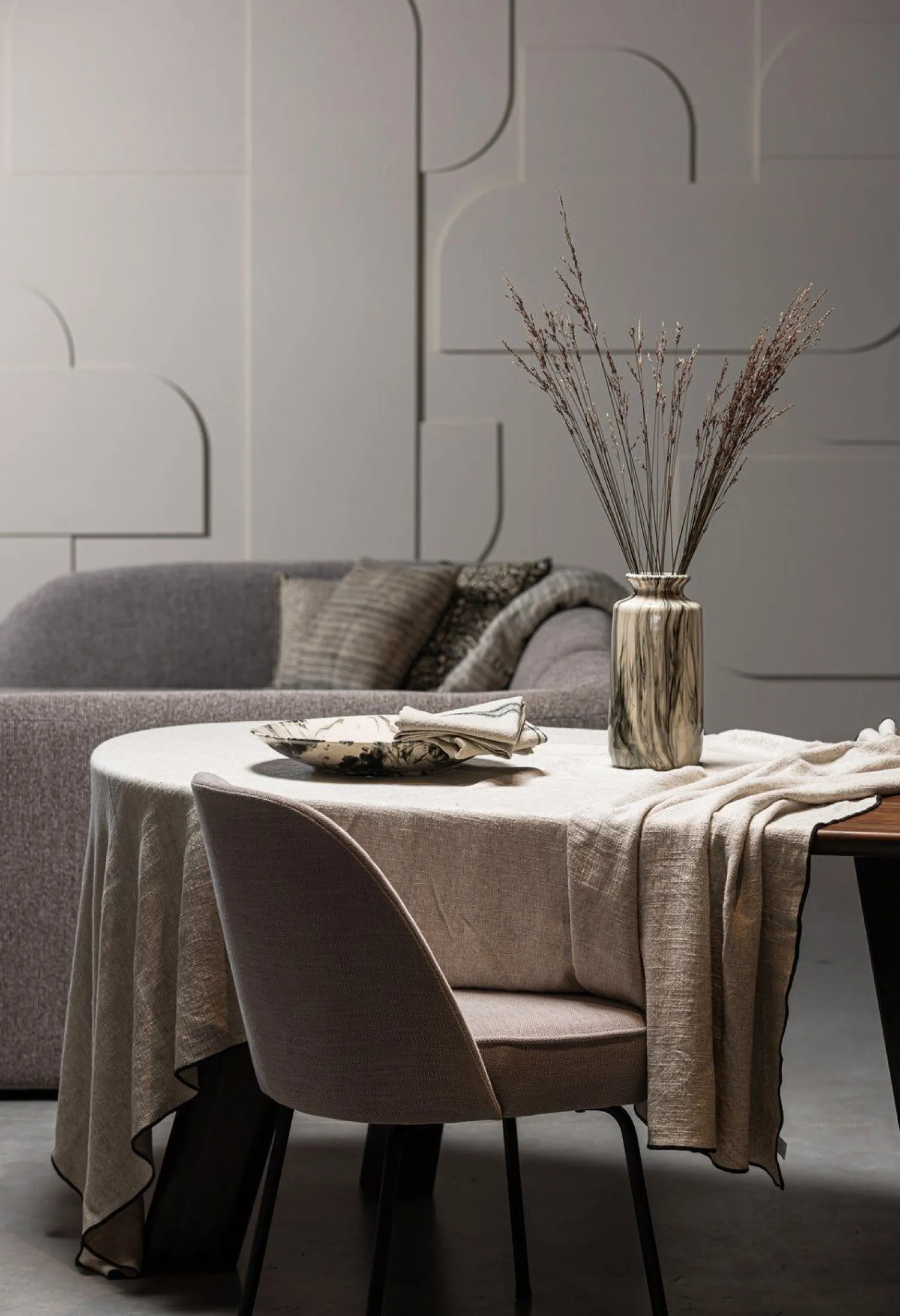 Eetkamerstoelen Zonder Armleuning-WOOOD Vogue Eetkamerstoel Sand