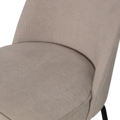 Eetkamerstoelen Zonder Armleuning-WOOOD Vogue Eetkamerstoel Sand