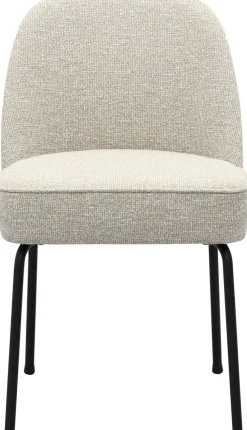 Eetkamerstoelen Zonder Armleuning-Trendhopper Vogue Eetkamerstoel Beige Melange