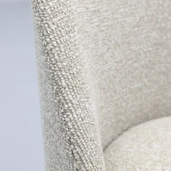 Eetkamerstoelen Zonder Armleuning-Trendhopper Vogue Eetkamerstoel Beige Melange