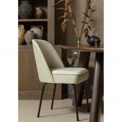 Eetkamerstoelen Zonder Armleuning-WOOOD Vogue Eetkamerstoel Pistache