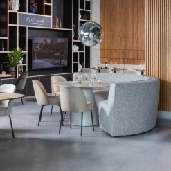 Eetkamerstoelen Zonder Armleuning-WOOOD Vogue Eetkamerstoel Pistache