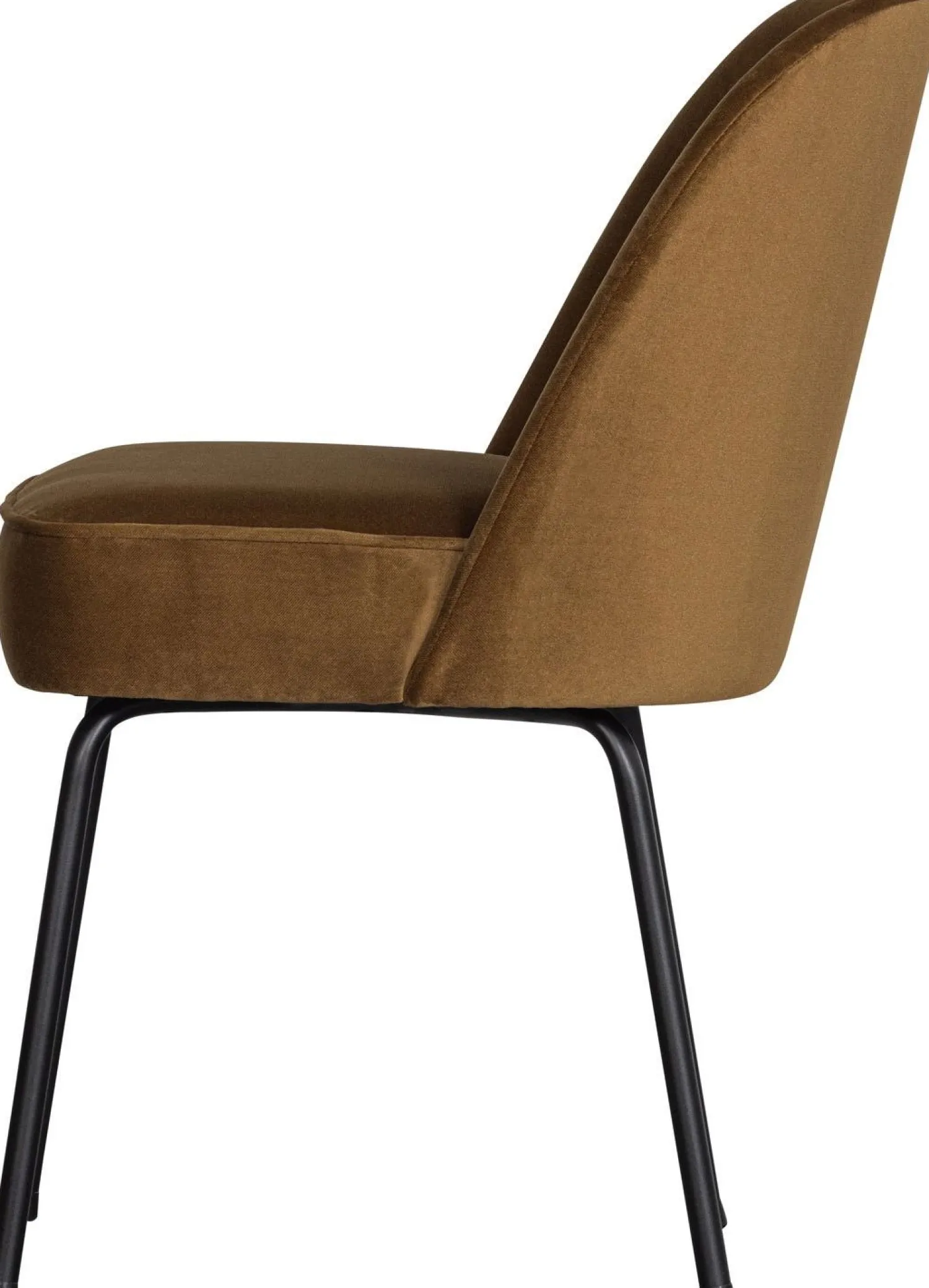 Eetkamerstoelen Zonder Armleuning-WOOOD Vogue Eetkamerstoel Honey Yellow