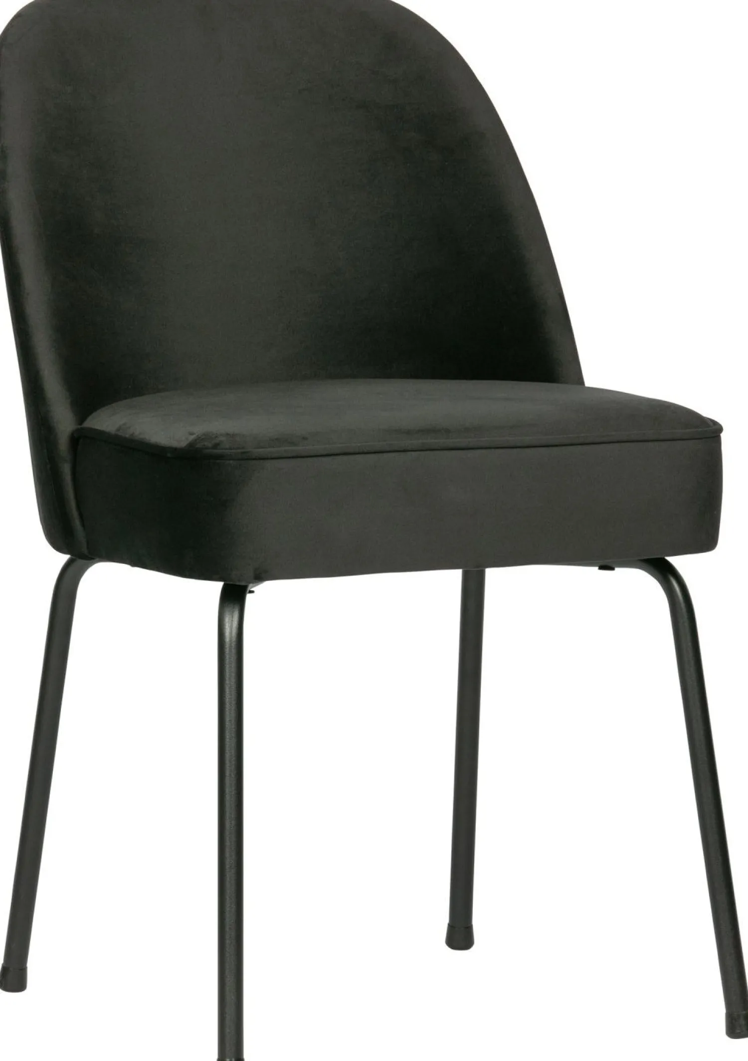 Eetkamerstoelen Zonder Armleuning-WOOOD Vogue Eetkamerstoel Zwart