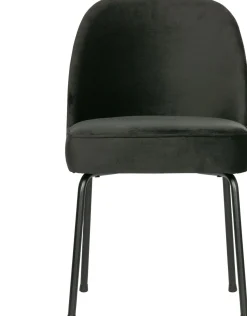 Eetkamerstoelen Zonder Armleuning-WOOOD Vogue Eetkamerstoel Zwart