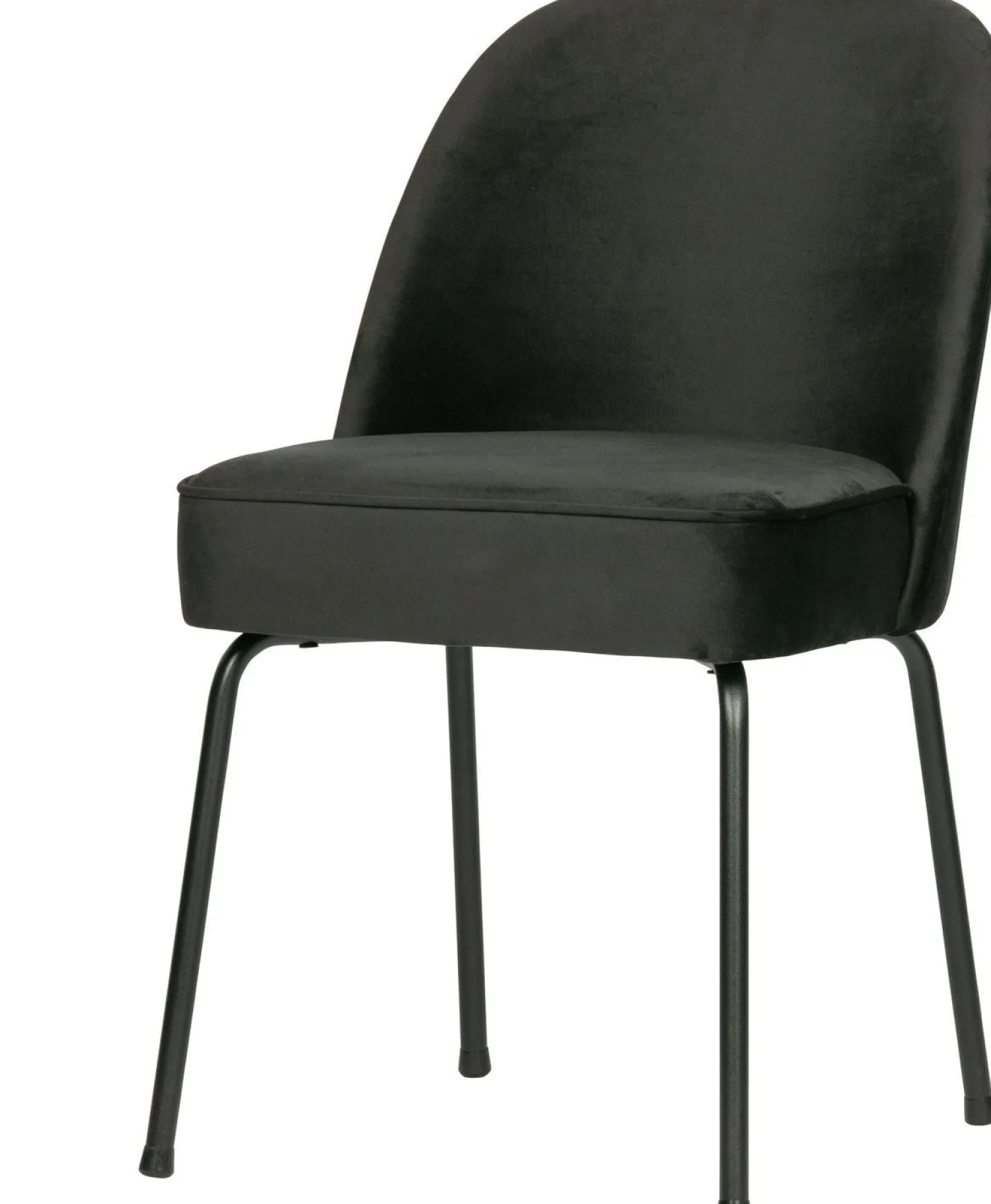 Eetkamerstoelen Zonder Armleuning-WOOOD Vogue Eetkamerstoel Zwart