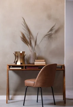 Eetkamerstoelen Zonder Armleuning-WOOOD Vogue Eetkamerstoel Cognac