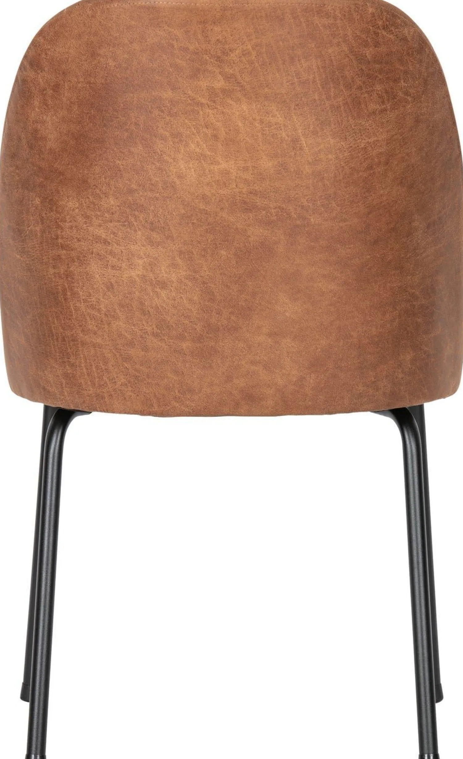 Eetkamerstoelen Zonder Armleuning-WOOOD Vogue Eetkamerstoel Cognac