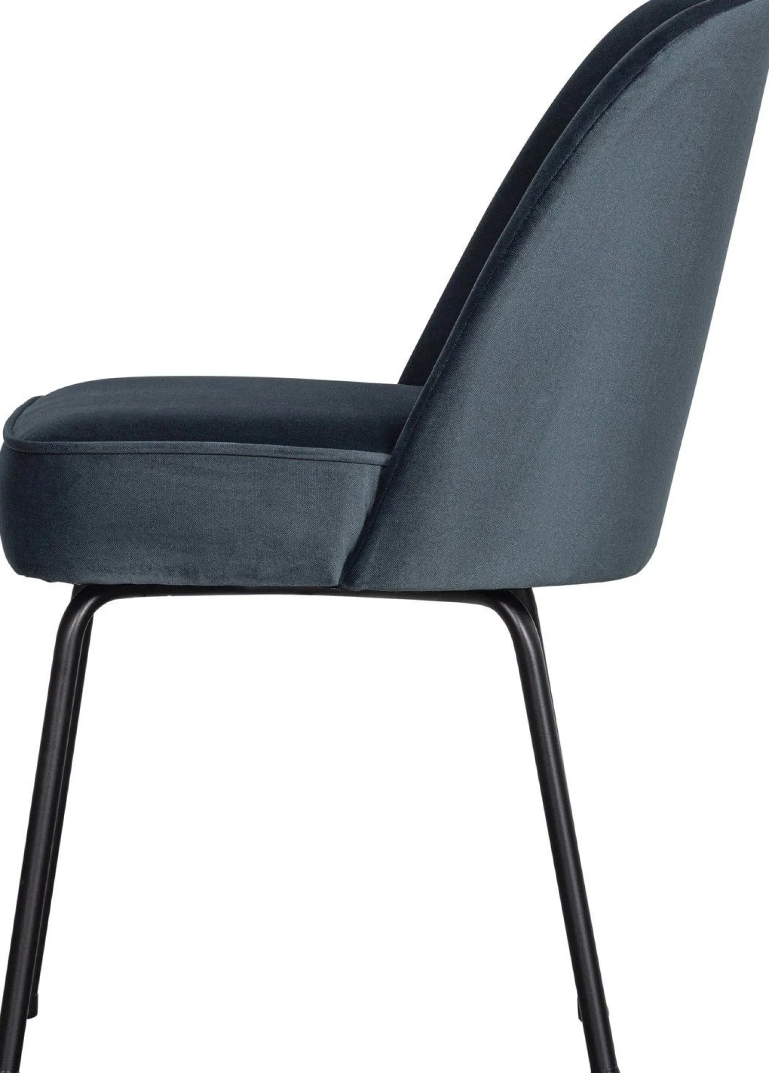 Eetkamerstoelen Zonder Armleuning-WOOOD Vogue Eetkamerstoel Teal