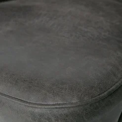 Leren Fauteuils-WOOOD Vogue Fauteuil zwart