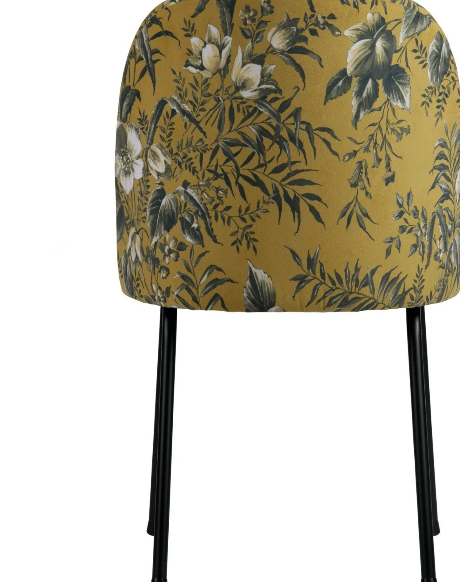 Eetkamerstoelen Zonder Armleuning-WOOOD Vogue Poppy Eetkamerstoel Mosterd