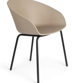 Eetkamerstoelen Met Armleuning-Zuiver Void (set van 2) Armstoel Latte