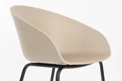 Eetkamerstoelen Met Armleuning-Zuiver Void (set van 2) Armstoel Latte